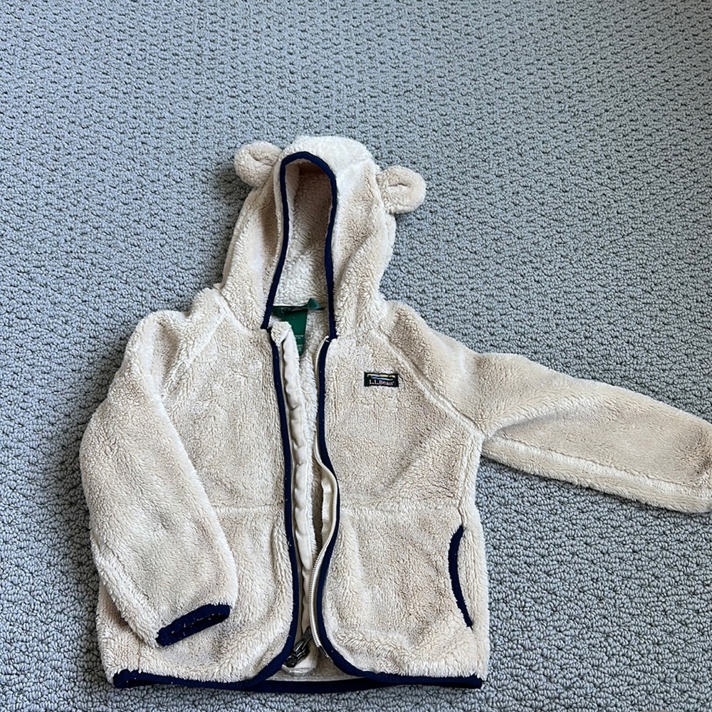 LL BEAN toddler fleece